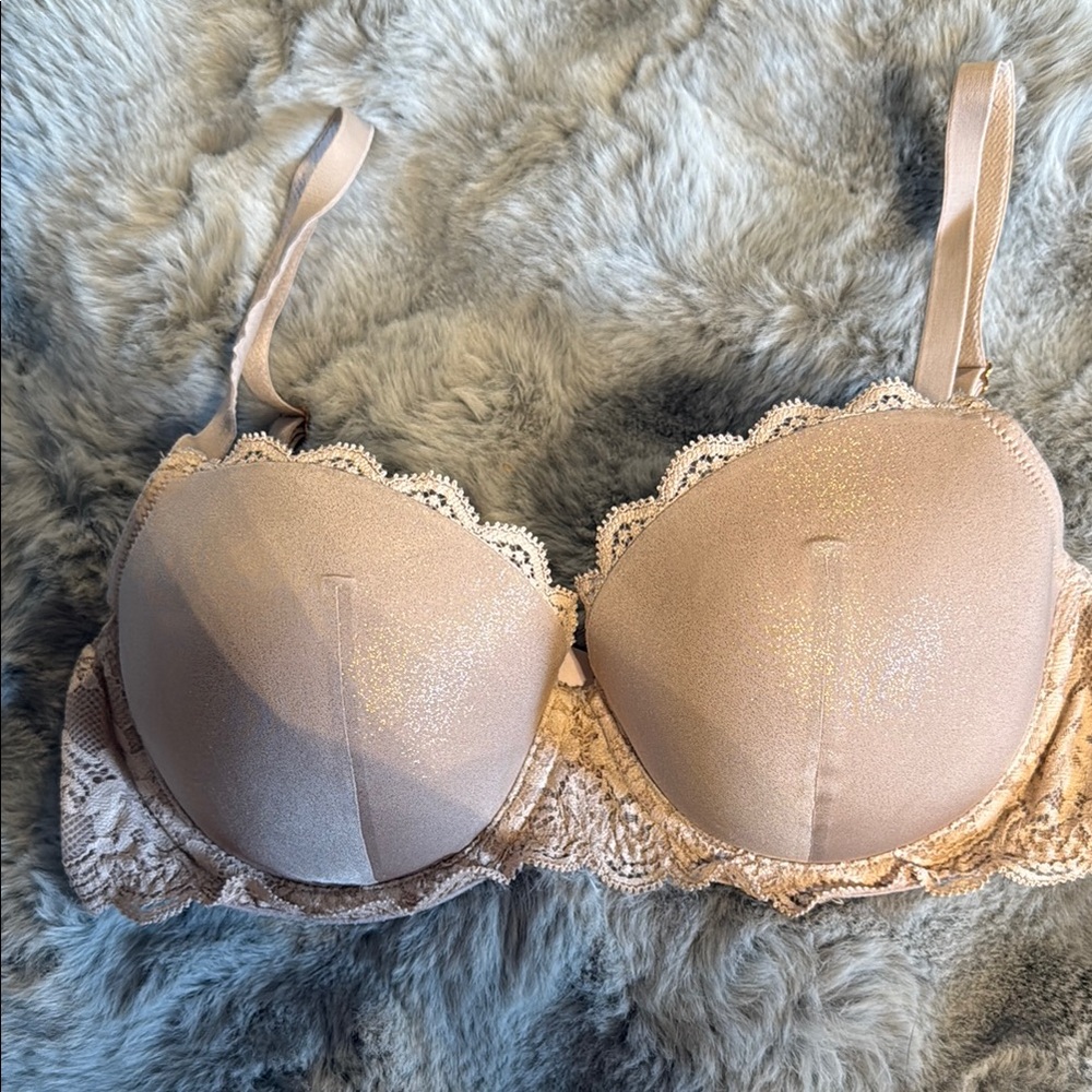 Elegant Lace Trim Bra -Dream Angels